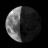 Moon age: 5 days, 23 hours, 54 minutes,41%